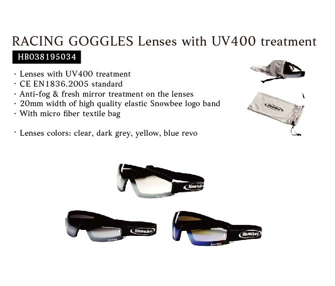 racing goggles describe